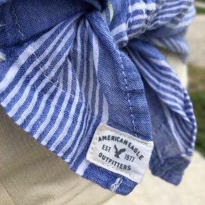 American Eagle Vintage Boyfriend Button Down XS